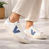 Victoria Berlin V Laced Two Tone Trainer - Azul